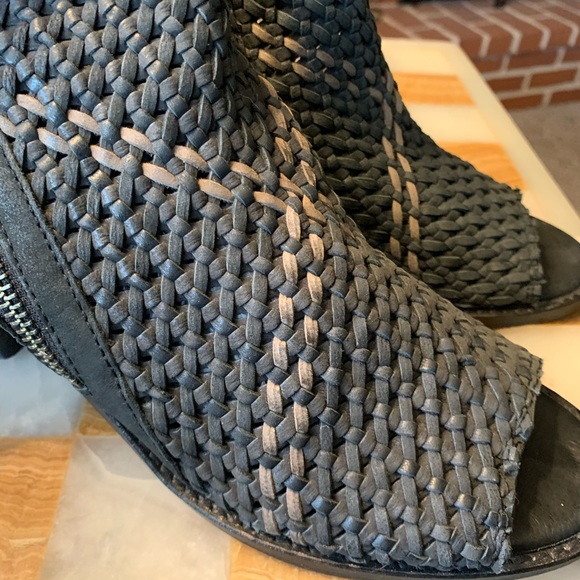 Sam Edelman Cooper Leather Open Toe Heeled Sandal Sz 9 - Picture 5 of 8